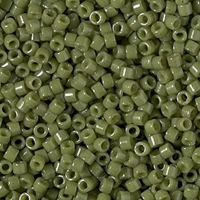 DB2357 Miyuki Delica Seed Beads 11/0 Duracoat Opaque Army Green