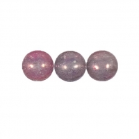 Czech Round Druk Beads 4mm - Decora Violet Blush 100pcs