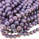 Smooth Round Druk Czech Beads 6mm Decora Violet Blush Appx 50pcs