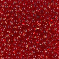 Miyuki Drop Beads 2.8mm 9GM Silver Lined Ruby Red