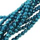 Fire Polished Faceted 3mm Round Beads 50pcs - CT SM Shded Spruce