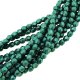 Fire Polished Faceted 3mm Round Beads 50pcs - CT SM Forest Biome