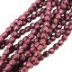 Fire Polished Faceted 3mm Round Beads 50pcs - CT SG Lily Pad