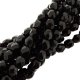 Fire Polished Faceted 4mm Round Beads 100pcs - Garnet