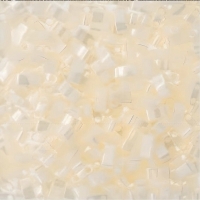 Miyuki Half Tila Beads 2.3 x 5mm 7.8GM Eggshell Ceylon