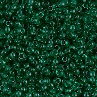 Miyuki Seed Beads Round Size 11/0 Transparent Emerald 24GM