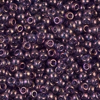 Miyuki Round Seed Beads Size 11/0 Violet Gold Luster 24GM