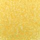 Miyuki Round Seed Beads Size 11/0 Semi-Matte Yellow Lnd Crystal