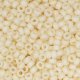Miyuki Round Seed Beads Size 11/0 Opaque Matte Cream 23GM
