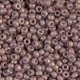 Miyuki Round Seed Beads Size 11/0 Fancy Frosted Palest Cocoa 24G