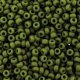Miyuki Round Seed Beads Size 11/0 Special Dyed Olive Green 23GM
