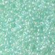 Miyuki Round Seed Beads Size 11/0 Lt Mint Green Lnd Crystal AB