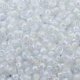 Miyuki Round Seed Beads Size 11/0 White-Lined Crystal AB 24GM