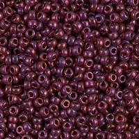 Miyuki Round Seed Beads Size 11/0 Cranberry Gold Luster 23.5GM