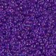 Miyuki Round Seed Beads Size 11/0 Purple Lined Aqua 24GM