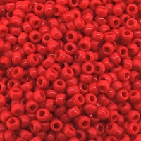 Miyuki Round Seed Beads Size 11/0 Opaque Red 23GM