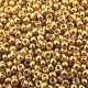 Miyuki Round Seed Beads Size 11/0 Duracoat Glvnzd Yellow Gold