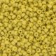 Miyuki Round Seed Beads Size 11/0 Frost Opq Glaze Rnbw Yellow