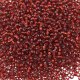 Miyuki Round Seed Beads 15/0 Silver Lined Ruby Red 8.2GM