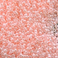 Miyuki Round Seed Beads 15/0 Baby Pink Ceylon 8.2GM