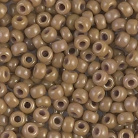 Miyuki Round Seed Beads 6/0 Opaque Latte 20GM