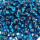 Miyuki Round Seed Beads 6/0 Silver Lined Capri Blue 20GM