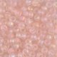 Miyuki Round Seed Beads 6/0 Matte Trans Pale Pink AB 20GM