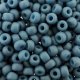 Miyuki Round Seed Beads 6/0 Opaque Denim Blue Luster 20GM