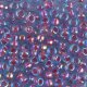 Miyuki Round Seed Beads 6/0 Hot Pink Lined Aqua AB 20GM