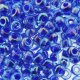 Miyuki Round Seed Beads 6/0 Cobalt Lined Sapphire AB 20GM