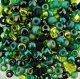 Miyuki Round Seed Beads 6/0 Evergreen Mix 20GM