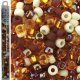 Miyuki Round Seed Beads 6/0 Honey Butter Mix 20GM