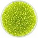 Miyuki Round Seed Beads Size 8/0 Silver Lined Chartreuse 22GM