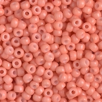 Miyuki Round Seed Beads Size 8/0 DURACOAT Opaque Lt Pink 22GM
