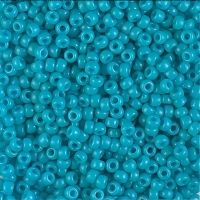 Miyuki Round Seed Beads Size 8/0 DURACOAT Opaque Ocean Blue 22GM