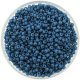 Miyuki Round Seed Beads Size 8/0 DURACOAT Opaque Dark Blue 22GM