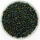Miyuki Round Seed Beads Size 8/0 Metallic Forest Green Iris 22GM