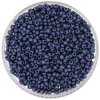 Miyuki Round Seed Beads Size 8/0 Opq Frosted Glazed Nebula Blue