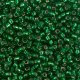Miyuki Round Seed Beads Size 8/0 Silver Lined Green 22GM