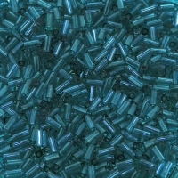 Miyuki Bugle Beads Size #1, 3mm 19.5GM Teal