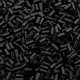 Miyuki Bugle Beads Size #1, 3mm 19.5GM Opaque Matte Black