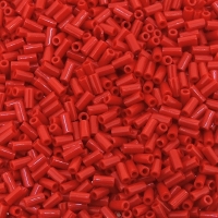 Miyuki Bugle Beads Size #1, 3mm 19.5GM Opaque Red