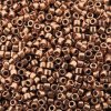 DB040 Miyuki Delica Seed Beads 11/0 Bright Copper Plated 7.2GM