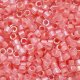 DB070 Miyuki Delica Seed Beads 11/0 Rose Pink Ln Crystal AB 7.2G