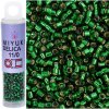 DB148 Miyuki Delica Seed Beads 11/0 Silver Lined Green 7.2GM