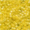 DB160 Miyuki Delica Seed Beads 11/0 Opaque Yellow AB 7.2GM