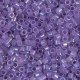 DB1753 Miyuki Delica Seed Beads 11/0 Purple Lined Opal AB 7.2GM