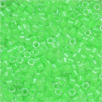 DB2040 Miyuki Delica Beads Size 11/0 Luminous Mint Green 7.2GM