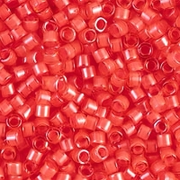 DB2051 Miyuki Delica Beads Size 11/0 Luminous Poppy Red 7.2GM