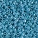 DB218 Miyuki Delica Seed Beads 11/0 Opaque Lt Blue Luster 7.2GM